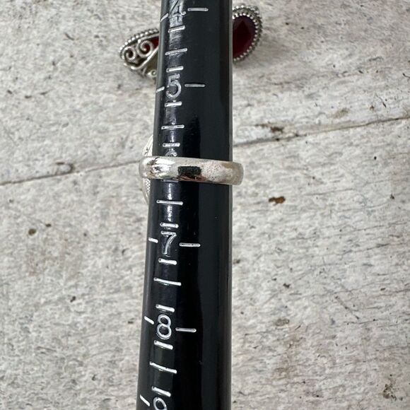 Vintage 1960s Whiting And Davis 3 Piece Bracelet Earrings Ring Set - Picture 12 of 16